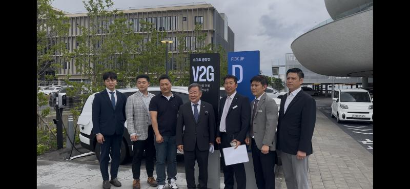 [보도자료] 전력거래소 김성진 이사장, 제주 V2G 현장방문 및 제주 계통운영 현황 점검